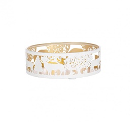 [B0971541] 5x Vassoio Alizee Bianco