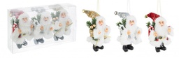 [B0932662] 6x Conf3 Pendaglio Babbo Sequin Ass