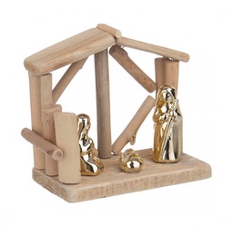 [B0936184] 6x Nativita' 3F Divina Oro Casa S