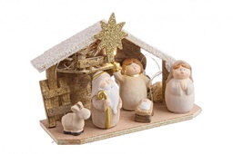 [B0928484] 6x Nativita' Emmaus C-Capanna C-Led