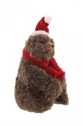 [B0910620] 6x Orso Bruno Seduto S