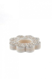 [B0926826] 6x P.Tealight Rahul Fiore Argento