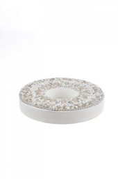 [B0926825] 6x P.Tealight Rahul Tondo Argento