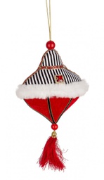 [B0939206] 6x Pendaglio Alwyn Trottola Rosso C