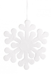 [B0917657] 6x Pendaglio Fiocco Di Neve Gogol L