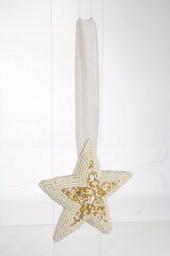 [B0926819] 6x Pendaglio Rahul Stella Oro