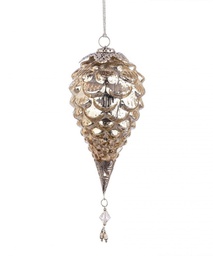 [B0971696] 6x Pendaglio Vt Fascinate Pigna Oro D110