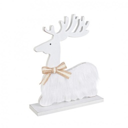 [B0929259] 6x Renna Katrin Seduto Bianco