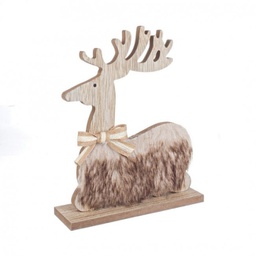 [B0929258] 6x Renna Katrin Seduto Naturale