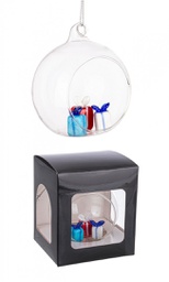 [B0937338] 6x Sfera Aperta Vt Yule Gift 3F C