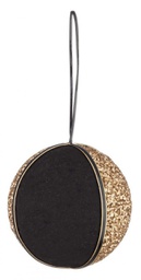 [B0927276] 6x Sfera Barock Nero-Oro D100