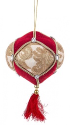 [B0939223] 6x Sfera Colyn Rosso-Oro C-Nappa D130
