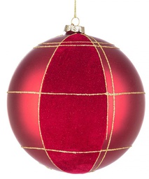 [B0970718] 6x Sfera Vt Velvety Rosso D150