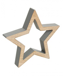 [B0916536] 6x Stella Form Grigio L