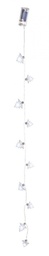 [B0920382] 6x String 10 Led Pino Argento