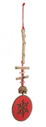 [B0917430] 6x String Bormio Neve To Rosso