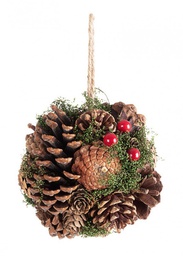 [B0931035] 8x Decorazione Sferica Sequoia D140