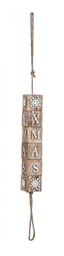 [B0920721] 8x Decorazione Xmas Naturale Hang S