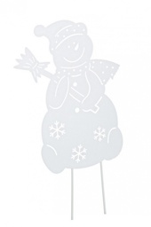 [B0916730] 8x Figura Metallo Pupazzo C