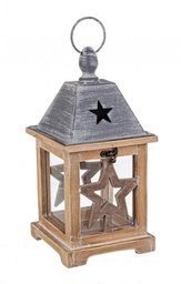[B0926708] 8x Lanterna Alinka Legno Nat C