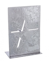 [B0914216] 8x P.Candela Stella Stand Metal Argento