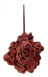 [B0919879] 8x Pendaglio Holiday Fiore Arancione S