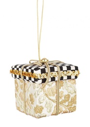 [B0939184] 8x Pendaglio Scacchi Pacco Regalo Oro
