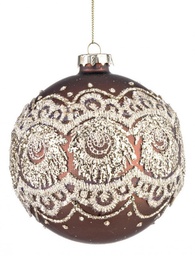 [B0927780] 8x Sfera Vt Murano Marrone D100