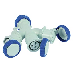 [DFL807072] Adattatore Industriale Triplo 73120
