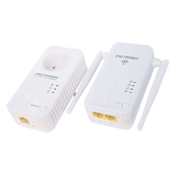[DFL8072540] Adattatore Plc Con Ripetitore Wi-Fi Con 2 Cavi Rj45